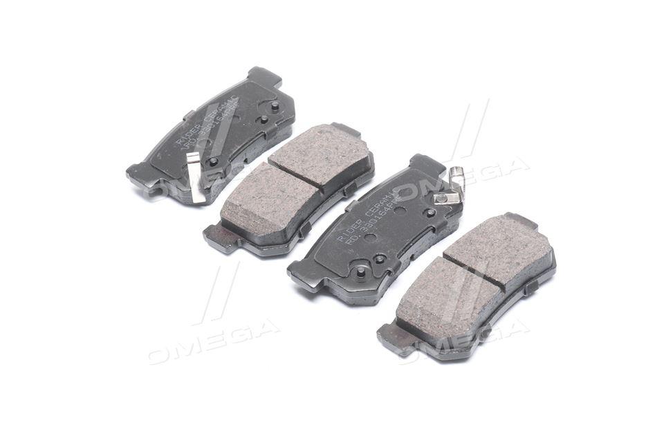 Колодка торм. диск. ceramic ssang young rexton 02-, kyron 05- задн. (rider) RIDER