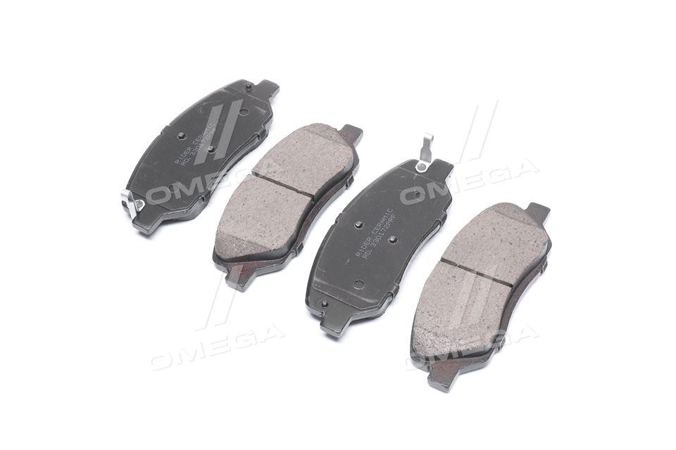 Колодка торм. диск. ceramic hyundai santa fe 05- передн. (rider) RIDER