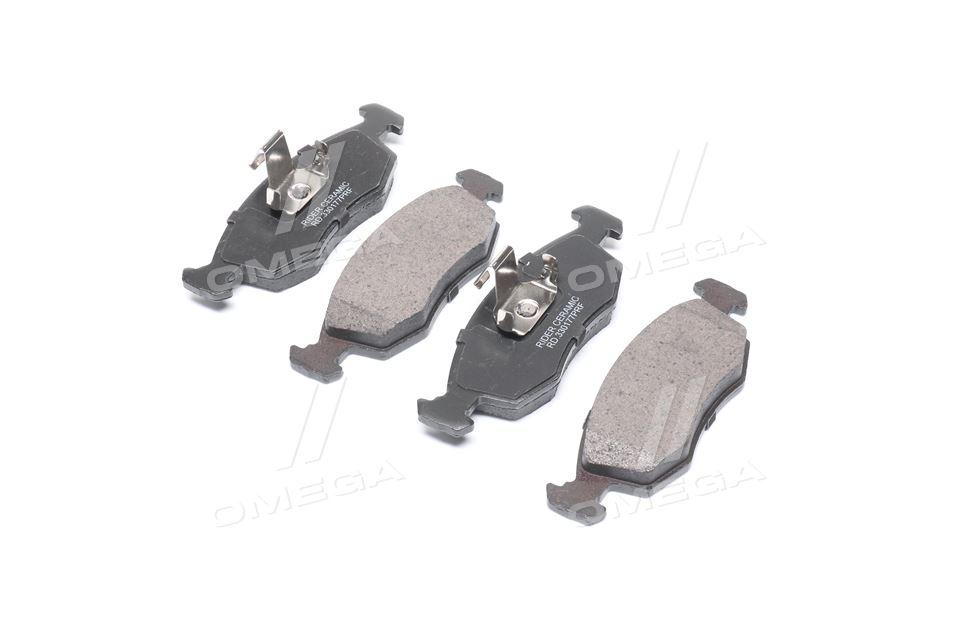 Колодка торм. диск. ceramic fiat doblo 01- передн. (rider) RIDER