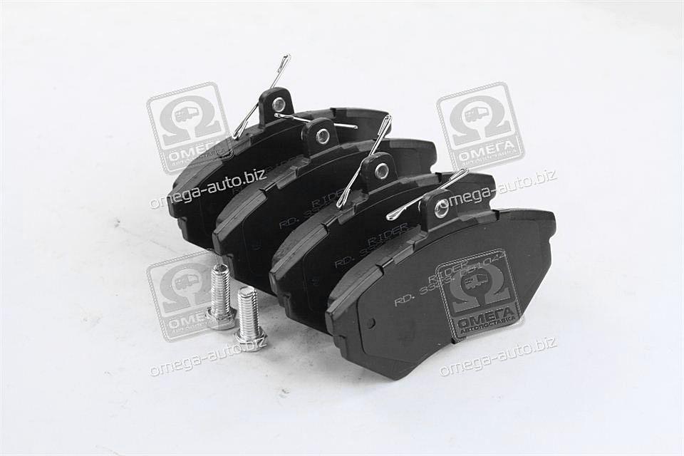Колодка торм. диск. vw caddy 95-04, chery amulet передн. (rider) RIDER