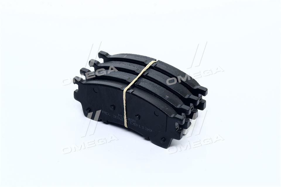 Колодка торм. диск. mazda 323/626/premacy передн. (rider) RIDER