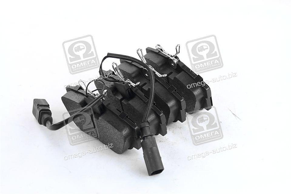 Колодка торм. диск. vw transporter (t4) 90-03 задн. с датчиком (rider) RIDER