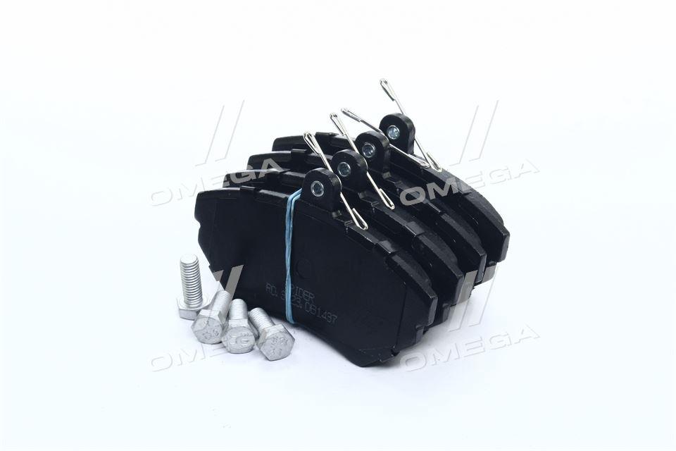 Колодка торм. диск. vw caddy, golf, polo передн. (rider) RIDER