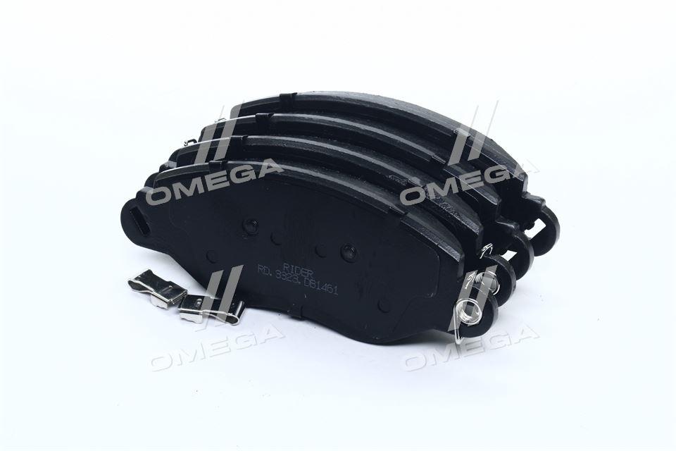 Колодка торм. диск. ford transit 00-06 передн. (rider) RIDER