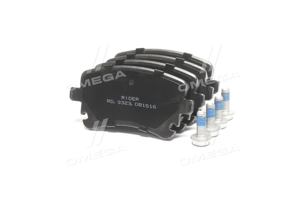 Колодка торм. диск. audi, vw t5 задн. (без датч.) (rider) RIDER