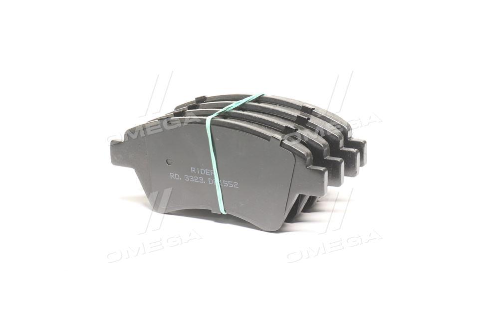 Колодка торм. диск. renault kangoo, megane 02- передн. (rider) RIDER