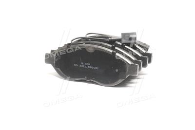 Колодка торм. диск. citroen jumper, fiat ducato, peugeot boxer 06- передн. (rider) RIDER RD.3323.DB1681