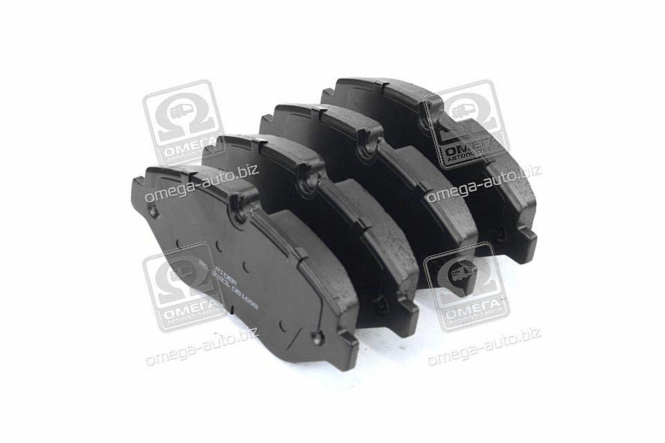 Колодка торм. диск. mb sprinter/vito/vw crafter 06- передн. (rider) RIDER