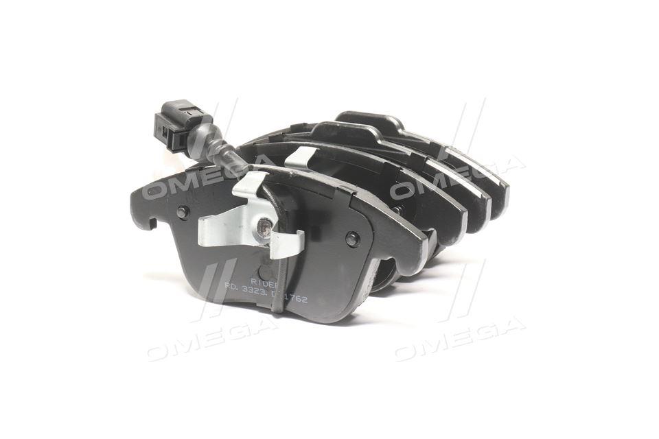 Колодка торм. диск. vw tiguan 07- передн. (rider) RIDER