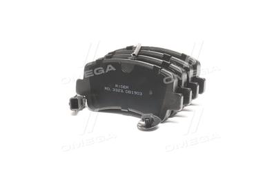 Колодка торм. диск. renault master 10- задн. (rider) RIDER RD.3323.DB1903