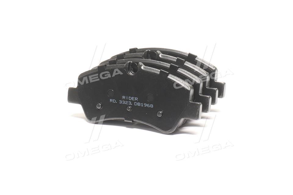 Колодка торм. диск. ford transit 12- задн. (rider) RIDER