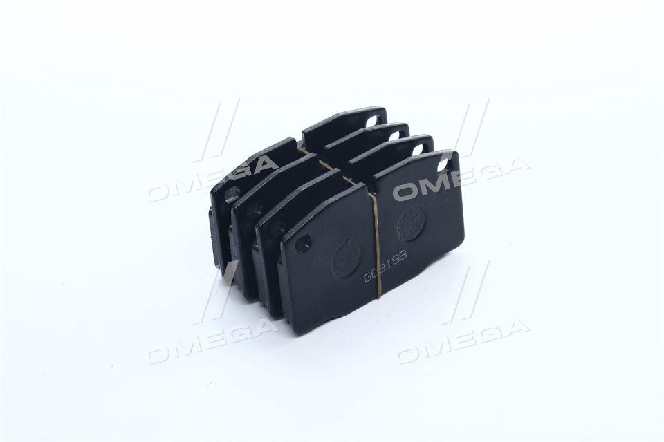 Колодка торм. диск. opel kadett e, omega a, vectra a передн. (rider) RIDER