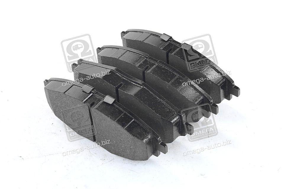 Колодка торм. диск. daewoo lanos 1.5 /sens/matiz/chery 97- передн. (rider) RIDER