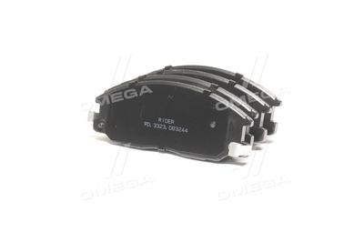 Колодка торм. диск. ssangyong actyon, rexton передн. (rider) RIDER RD.3323.DB3244