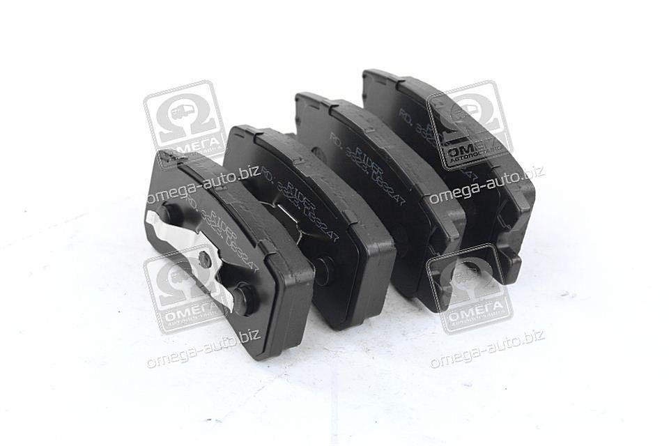 Колодка торм. диск. mitsubishi outlander/pajero/grandis задн. (rider) RIDER