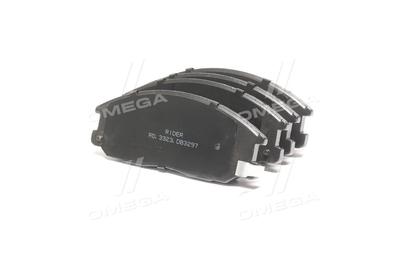 Колодка торм. диск. ssangyong actyon, kyron, rexton передн. (rider) RIDER RD.3323.DB3297