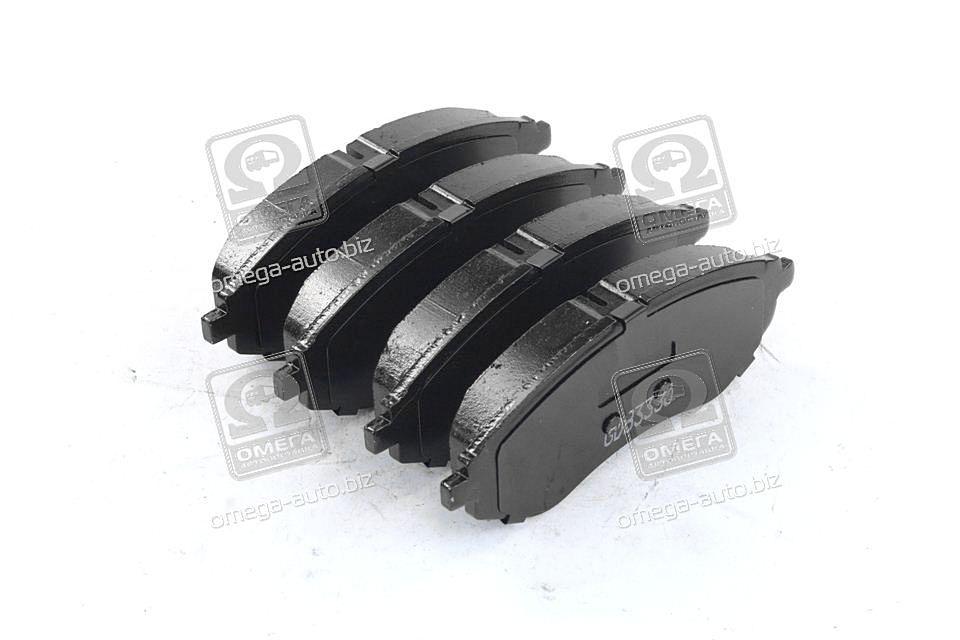 Колодка торм. диск. chevrolet aveo 06 передн. (rider) RIDER