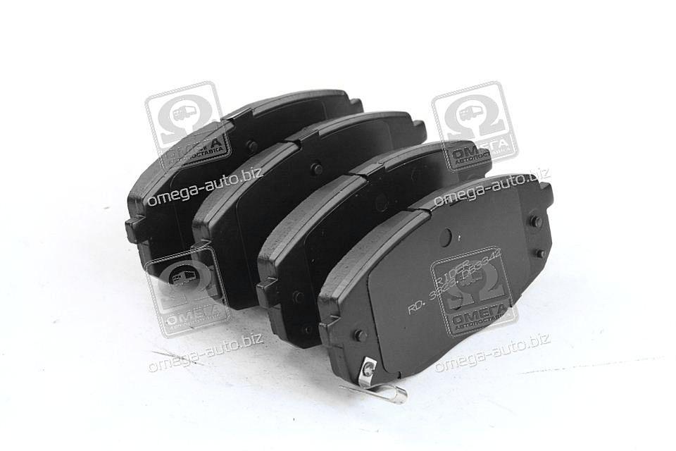 Колодка торм. диск. kia ceed 06- передн. (rider) RIDER