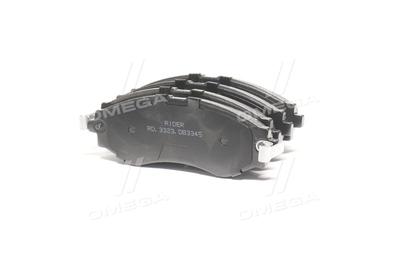 Колодка торм. диск. chevrolet evanda 06- передн. (rider) RIDER RD.3323.DB3345