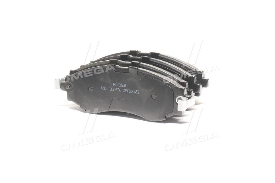 Колодка торм. диск. chevrolet evanda 06- передн. (rider) RIDER