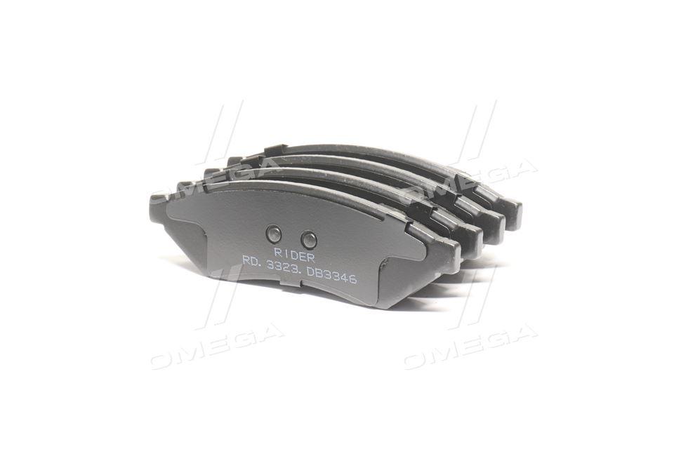 Колодка торм. диск. chevrolet epica, evanda 05- задн. (rider) RIDER