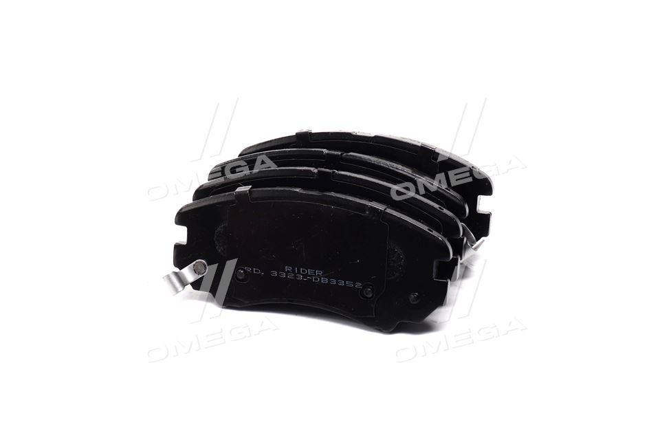 Колодка торм. диск. hyundai tucson, kia sportage 04- передн. (rider) RIDER