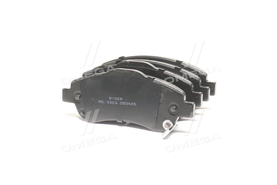 Колодка торм. диск. honda cr-v iii передн. (rider) RIDER