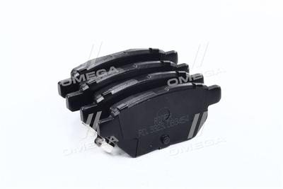 Колодка торм. диск. toyota corolla/prius/yaris 07- задн. (rider) RIDER RD.3323.DB3454