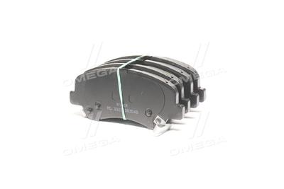 Колодка торм. диск. hyundai accent, kia rio 11- передн. (rider) RIDER RD.3323.DB3548