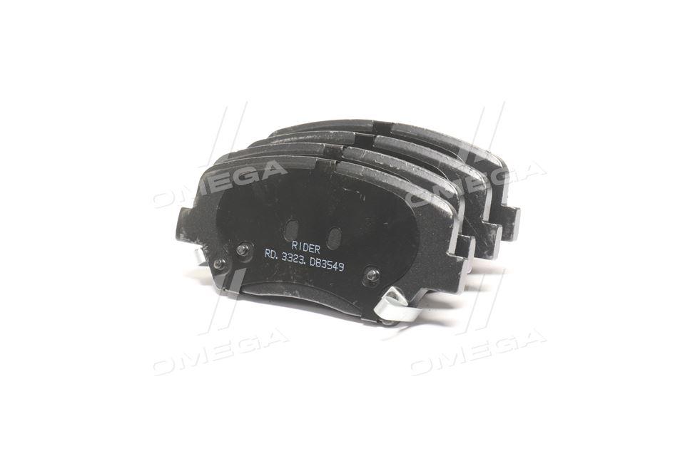 Колодка торм. диск. hyundai elantra 11- передн. (rider) RIDER