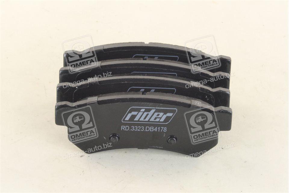 Колодка торм. диск. chevrolet lacetti 08- задн. (rider) RIDER
