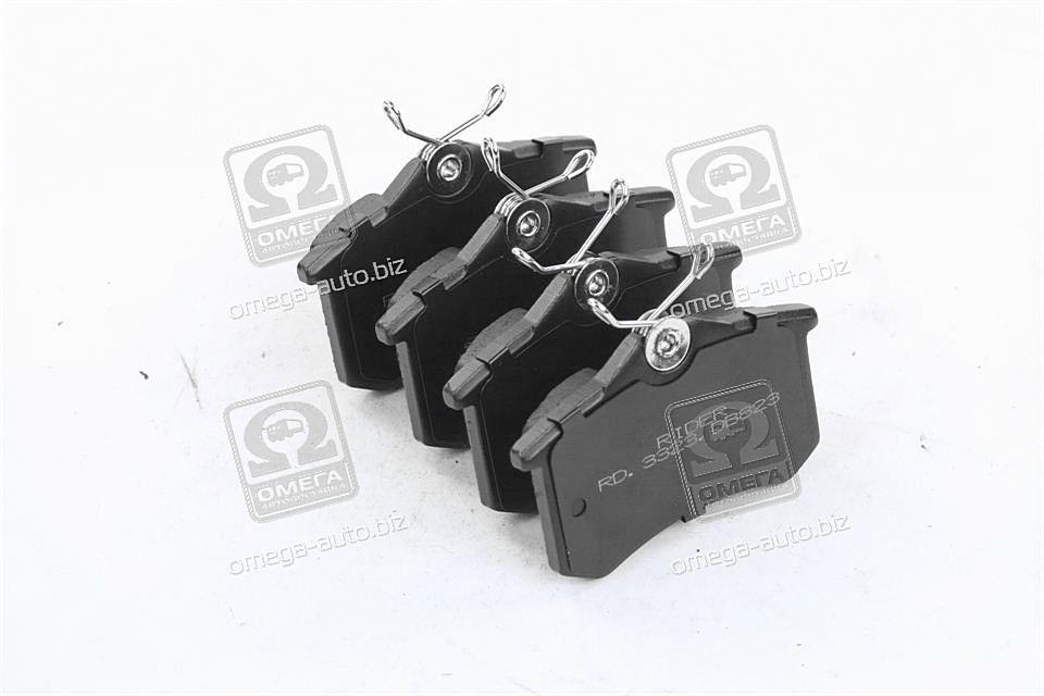 Колодка торм. диск. vw passat, golf ii,iii, peugeot 405 задн. (rider) RIDER