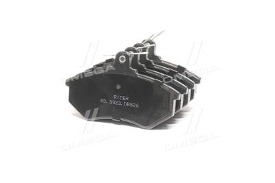 Колодка торм. диск. audi a4, vw передн. (rider) RIDER RD.3323.DB826