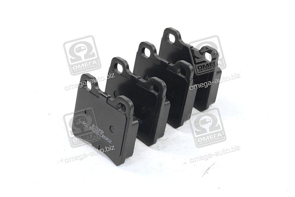 Колодка торм. диск. opel astra f, vectra a задн. (rider) RIDER