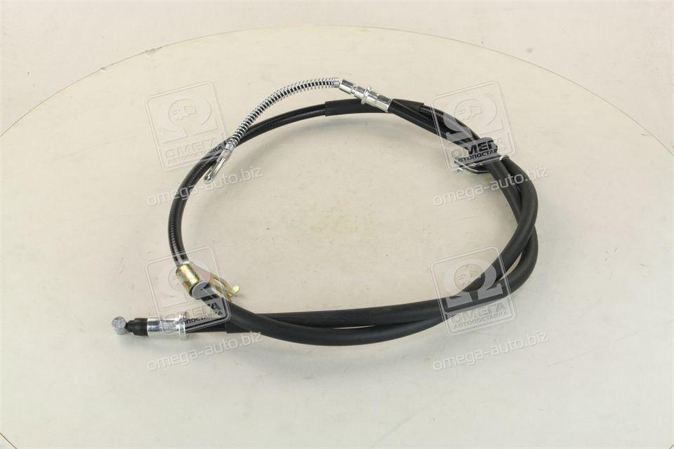 Трос ручного тормоза daewoo lanos прав., l=1580/1340 (rider) RIDER