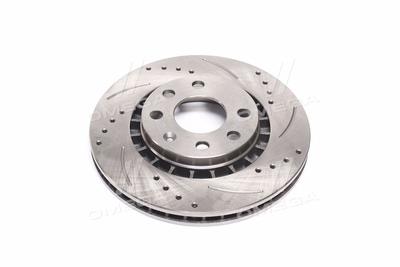 Диск тормозной daewoo lanos передний (r14) вентилируемый sport (с перфорацией и канавками) (rider) RIDER RD.96179110