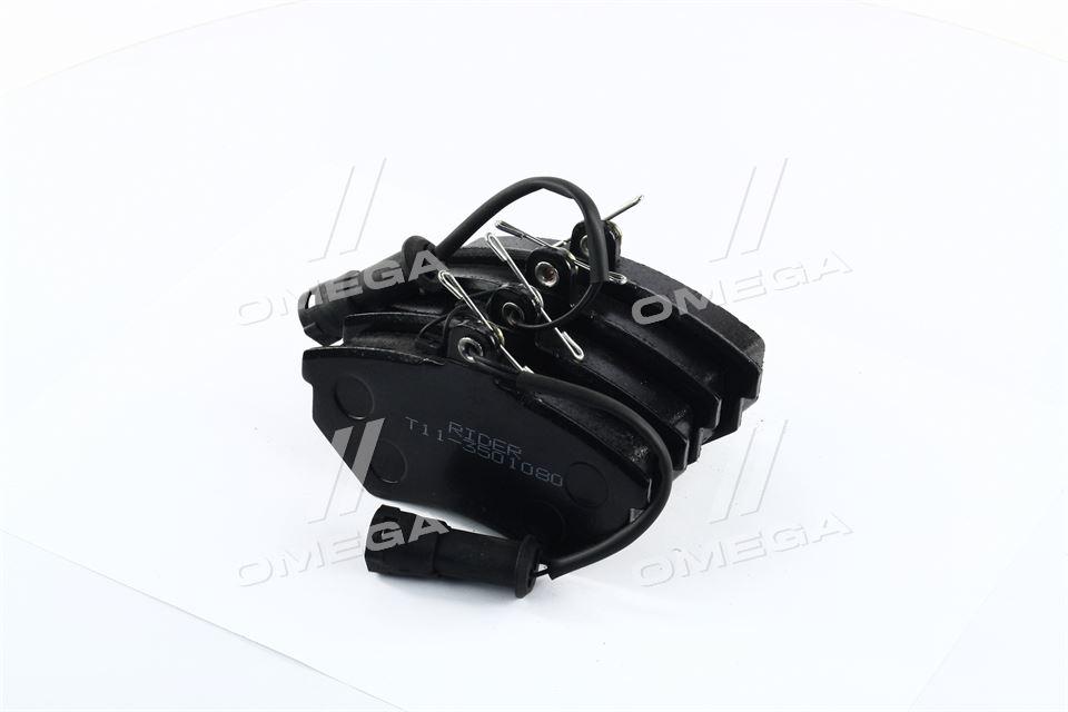 Колодка торм. диск. standard chery tiggo/t11 06- передн. (rider) RIDER