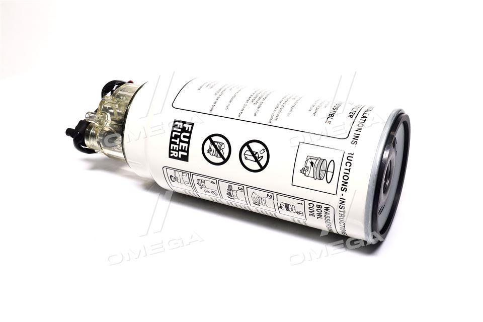 Фильтр топл. с крышкой-отстойником с подогр. daf, камаз евро-2 (rider) RIDER