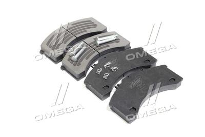 Колодка торм. диск. twin (компл. на ось) iveco eurocargo,tech,star (rider) RIDER ST 29011PRO