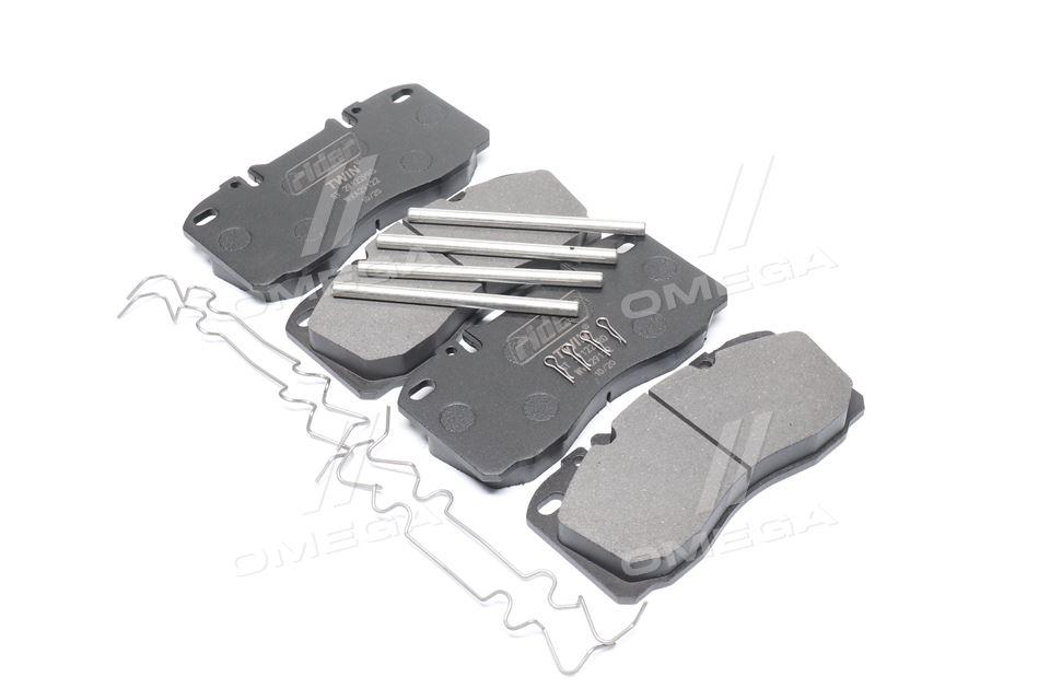 Колодка торм. диск. twin (компл. на ось) iveco eurocargo (rider) RIDER