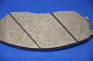 Комплект тормозных колодок, дисковый тормоз PARTS-MALL