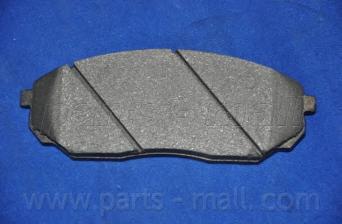 Комплект тормозных колодок, дисковый тормоз PARTS-MALL