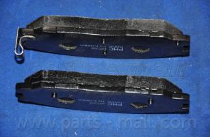 Комплект тормозных колодок, дисковый тормоз PARTS-MALL