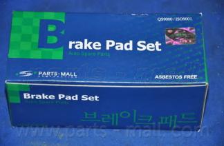 Комплект тормозных колодок, дисковый тормоз PARTS-MALL