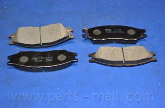 Комплект тормозных колодок, дисковый тормоз PARTS-MALL