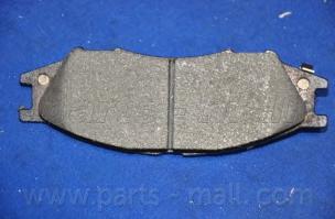 Комплект тормозных колодок, дисковый тормоз PARTS-MALL