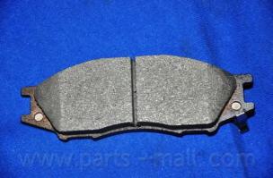 Комплект тормозных колодок, дисковый тормоз PARTS-MALL