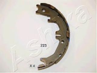 Комплект тормозных колодок, стояночная тормозная система ASHIKA