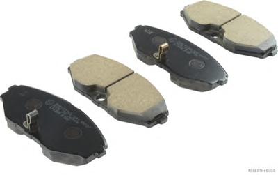 Комплект тормозных колодок, дисковый тормоз HERTH+BUSS JAKOPARTS J3601089