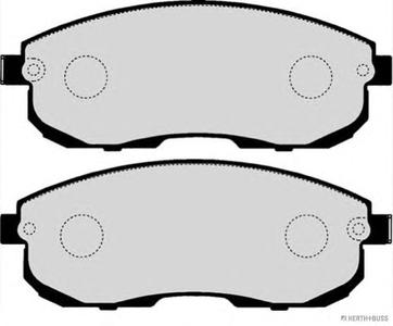 Комплект тормозных колодок, дисковый тормоз HERTH+BUSS JAKOPARTS